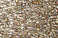 TOHO Rainbow Black Diamond (with Gold Lining) Round 15/0 Seed Bead