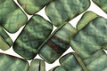 Czech Glass Yellow Sky Patterned Rectangle 14x8mm