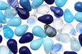 Czech Glass Sky Dive Teardrop 4x6mm