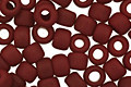 TOHO Opaque Frosted Oxblood Round 6/0 Seed Bead