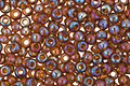 TOHO Gold Lustered Root Beer Round 11/0 Seed Bead