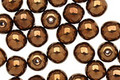 Czech Glass Dark Bronze Round 6mm