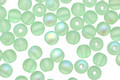 Czech Glass Matte Peridot AB Round 4mm