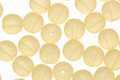 Czech Glass Matte Light Topaz Round 6mm