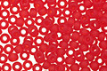 TOHO Transparent Frosted Ruby Round 11/0 Seed Bead