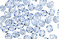 Czech Fire Polished Glass Silver Lined Light Sapphire Round 4mm