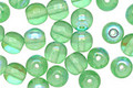 Czech Glass Peridot AB Round 6mm