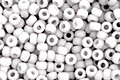 TOHO Opaque Pastel Frosted Light Gray Round 11/0 Seed Bead