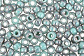 TOHO Marbled Opaque Turquoise/Amethyst Round 11/0 Seed Bead