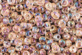 TOHO Transparent Rainbow Rosaline Magatama 3mm Seed Bead