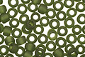 TOHO Transparent Frosted Olivine Round 8/0 Seed Bead