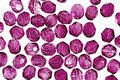 Czech Fire Polished Glass Coated Sugar Plum Round 4mm