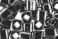 TOHO Metallic Hematite Cube 4mm Seed Bead