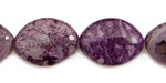 Purple Crazy Lace Agate Horse Eye 20x15mm