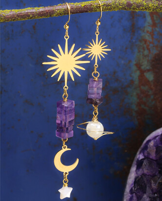 Celestial Stainless Steel Earrings
