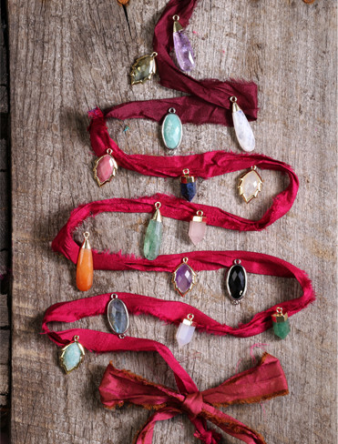 Gemstone Faceted Focals