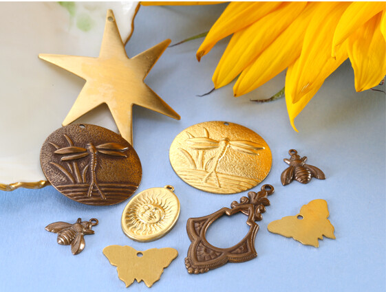 Vintaj brass components
