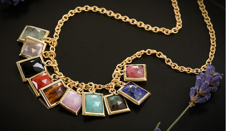 Faceted Gemstone Focals
