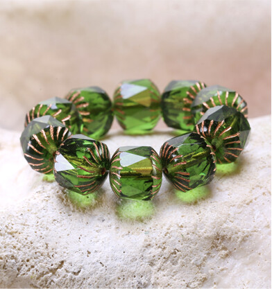 Czech glass lanterns