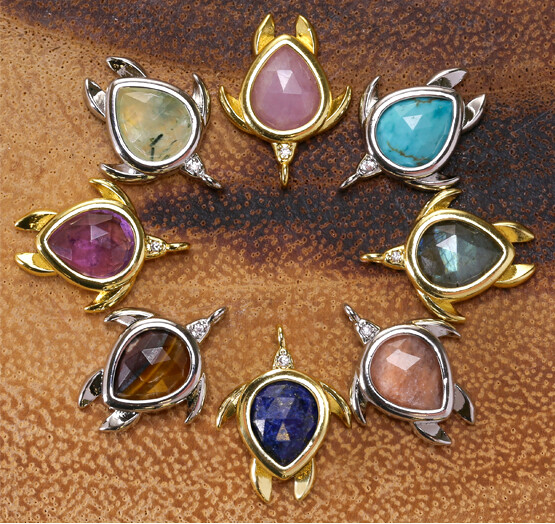Gemstone turtles