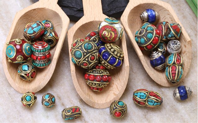 Nepalese Beads for Jewelry