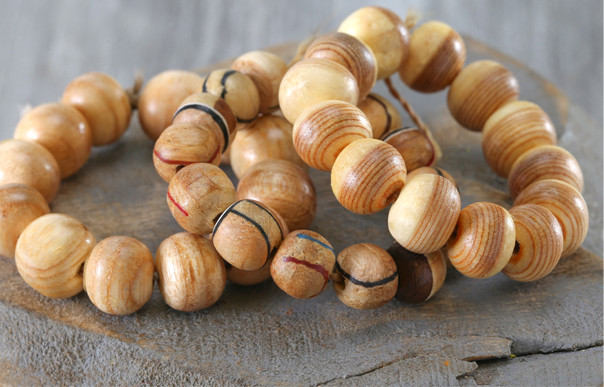 recycled wood rounds