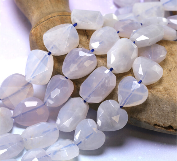 Blue Rose Quartz Faceted Gemstones