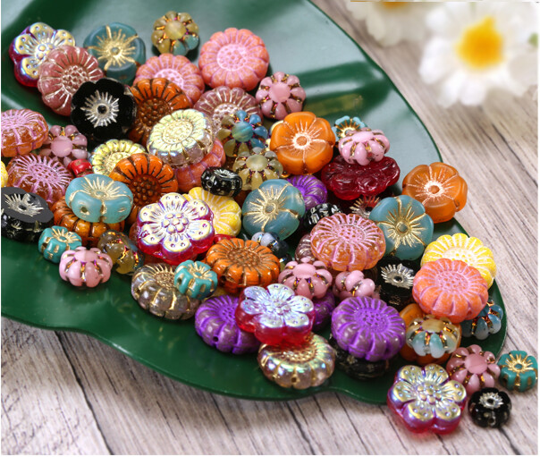 Czech Glass Flowers