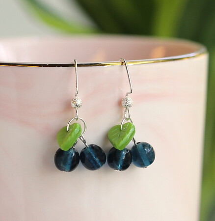 Blueberry Earrings