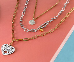 Cosmic Layered Necklace