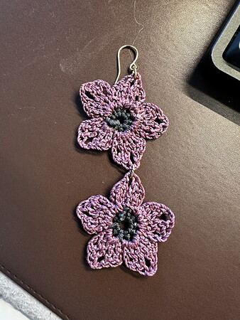 Crochet Flower Component