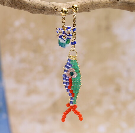 Poisson Magnifique Earrings