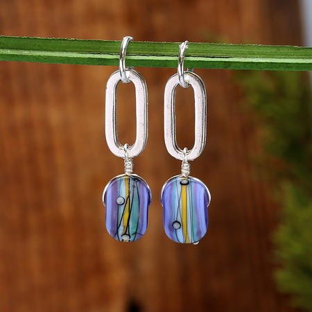 Party of Blue Earrings