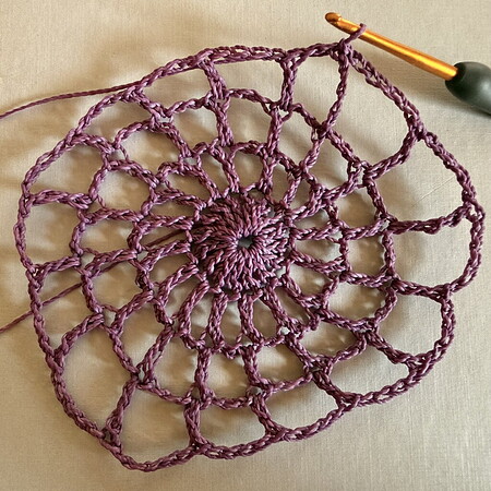 Crochet Spider Web