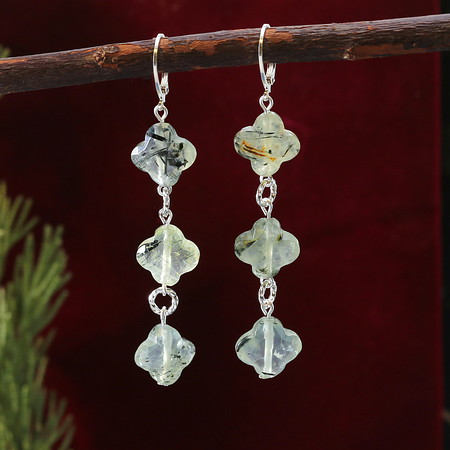 Quatrefoil Tiered Earrings
