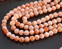 Sakura Golden Sunstone Round 6mm