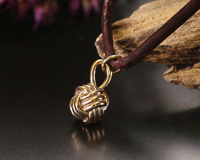 Nina Designs Bronze Monkey Knot Focal 8x16mm