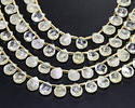 Lemon Quartz Microfaceted Teardrop 8x10mm