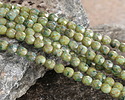 Czech Glass Jungle Picasso Fire Polished Round 6mm