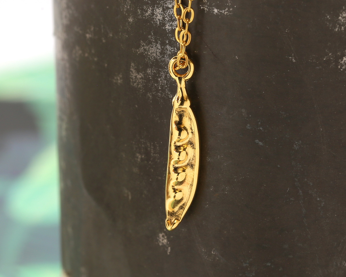 24K Gold (plated) Pea Pod Focal 5x26mm