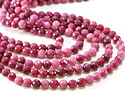 Ruby (A) Microfaceted Round 6mm