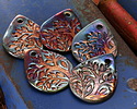 Xaz Raku Flash Tree Drop Focal 38-40x53-54mm