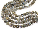 Labradorite Microfaceted Butterfly 8x10mm