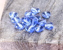 Czech Glass Light Sapphire Small Heart 6mm