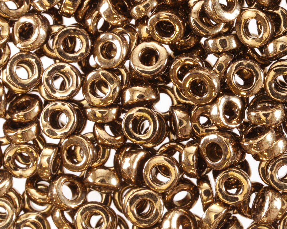Miyuki Metallic Dark Bronze Spacer Bead 3mm