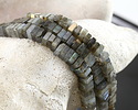 Labradorite Squaredelle 3x6mm