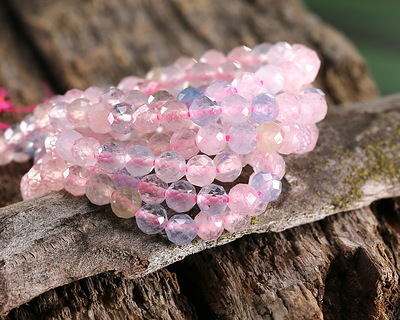 Multi Beryl (A) Faceted Round 4mm