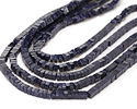 Blue Goldstone Squaredelle 2x3mm