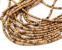 Light Brown Coconut Shell 3-4.5x5mm