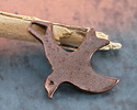 Mykonos Antique Copper (plated) Escher Bird Focal 43x35mm